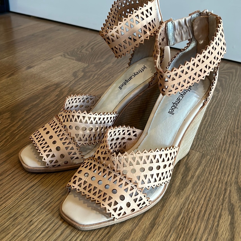 Jeffrey Campbell wedge sandals